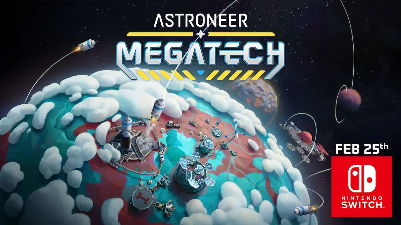 Astroneer’s Megatech DLC is Launching on Nintendo Switch Tomorrow, February 25th