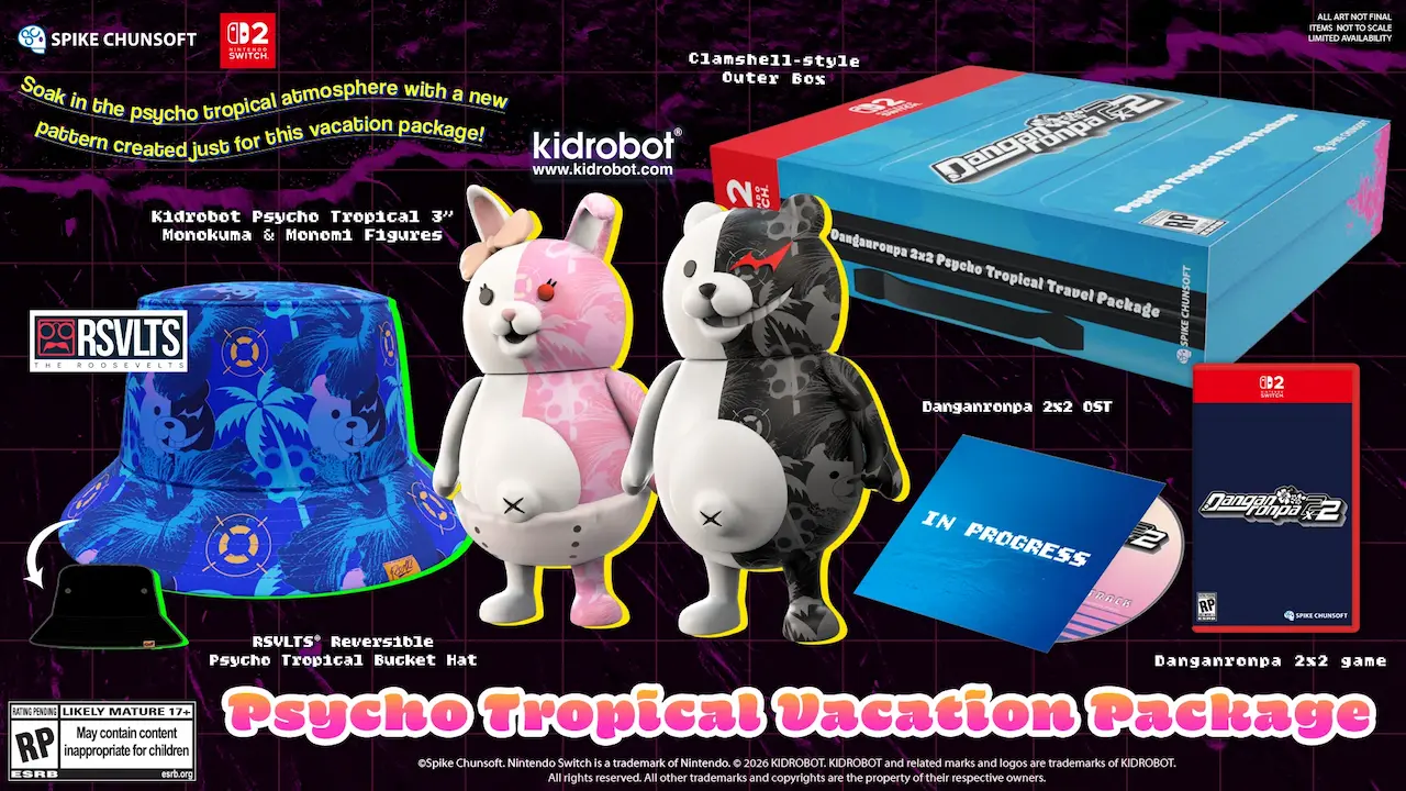 Danganronpa Fans Will Want to Check Out the Danganronpa 2×2 Physical Editions